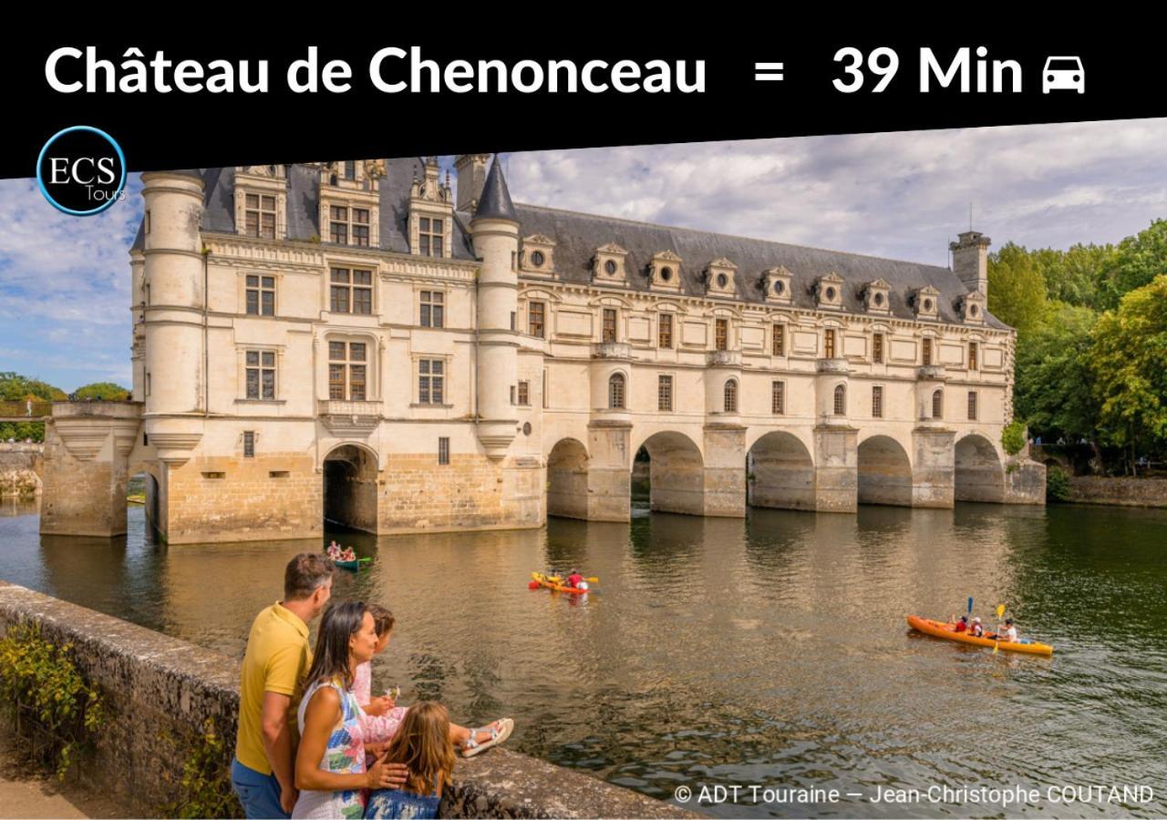 "Le Roll'S" - 1 Chambre - 5 Couchages - Calme - Terrasse - Parking Prive Tours Exterior photo